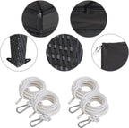 Polyrattan Paviljoen 3 x 3 m met Ventilatiedak in Antraciet