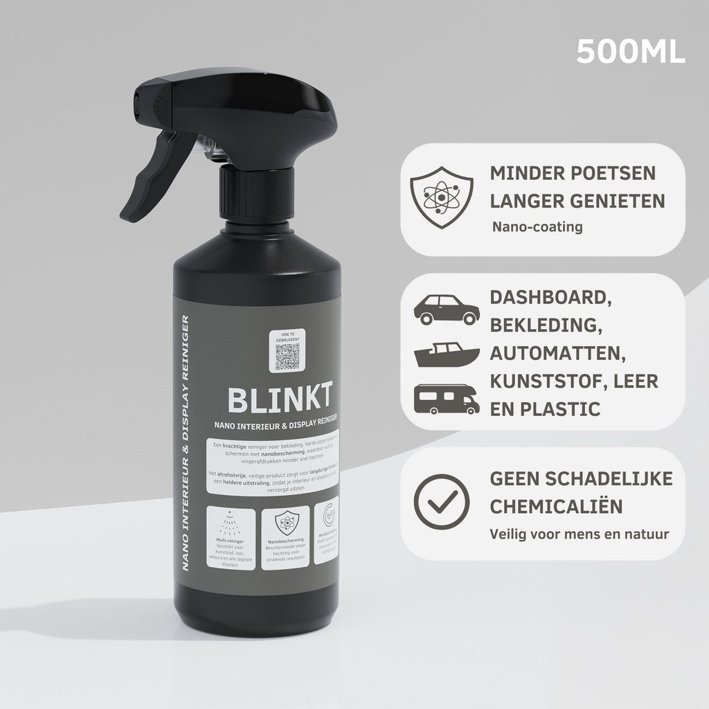 Nano Reiniging en Bescherming Bundel voor Auto, Boot, Camper en Motor | BLINKT