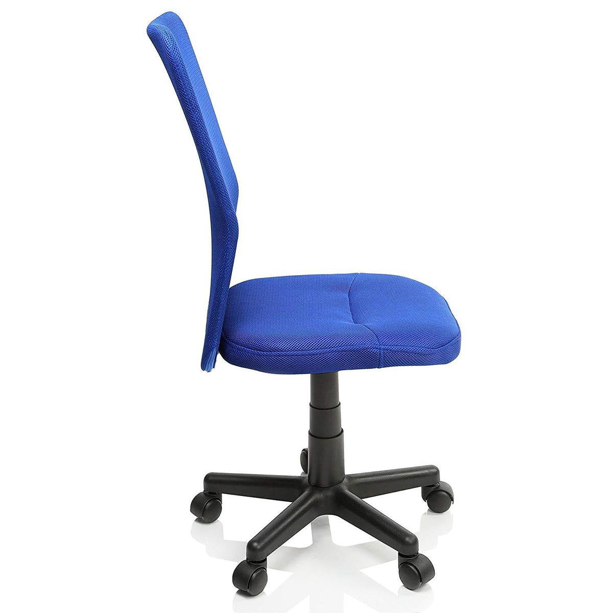 Kinderbureaustoel met Ademende Rugleuning Verstelbaar Blauw | Tresko