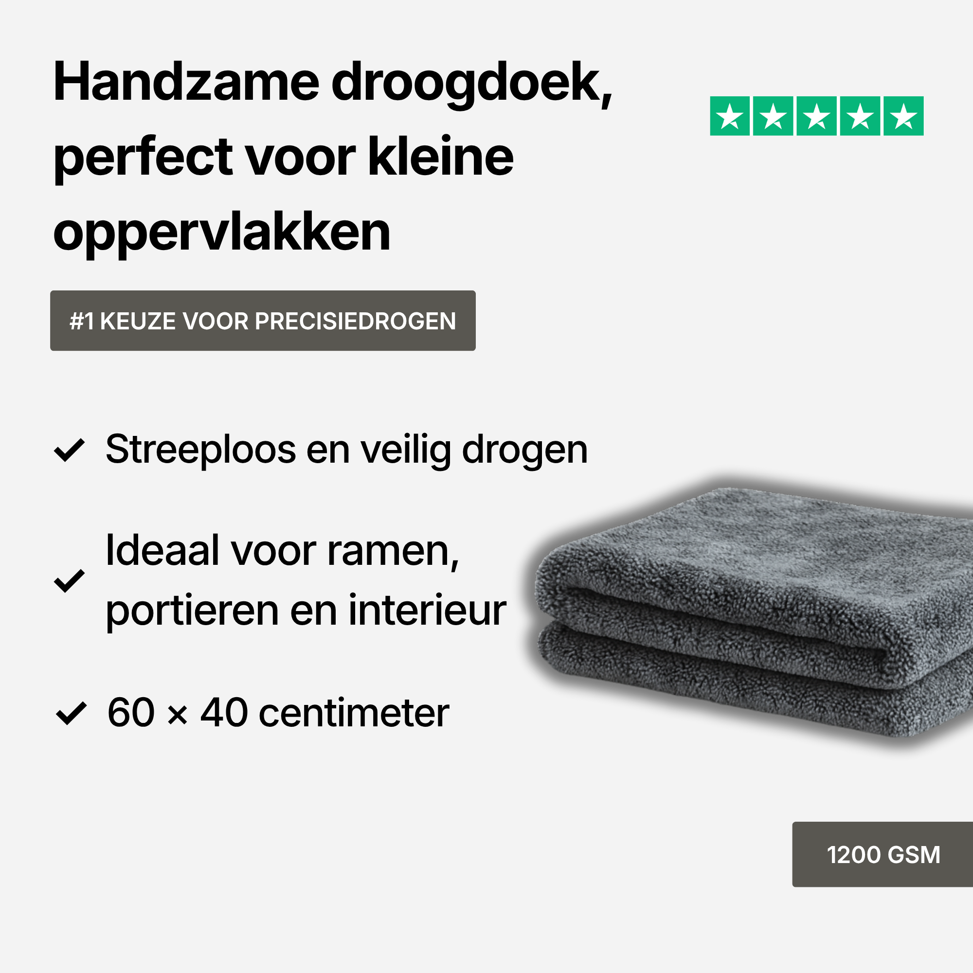 Water Magnet Droogdoek 60x40cm | BLINKT