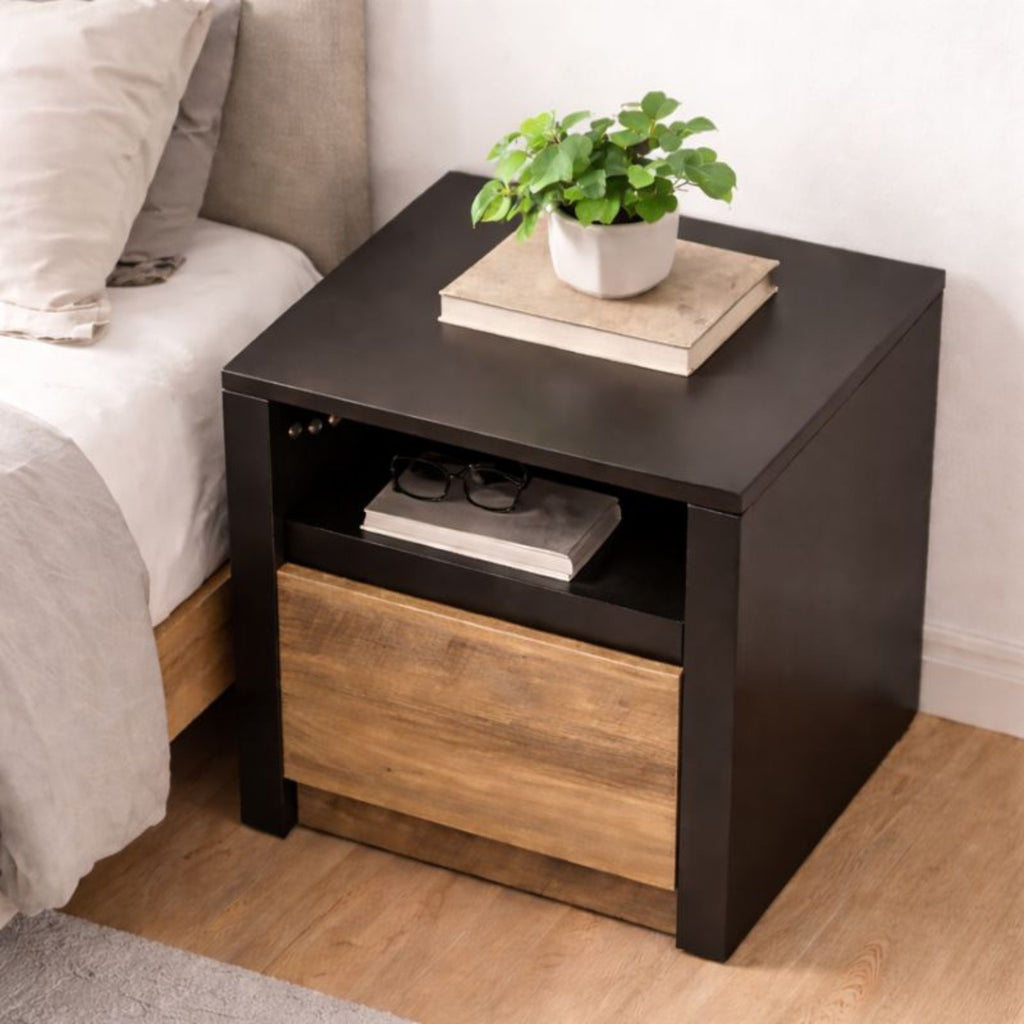Nachtkastje Black Oak