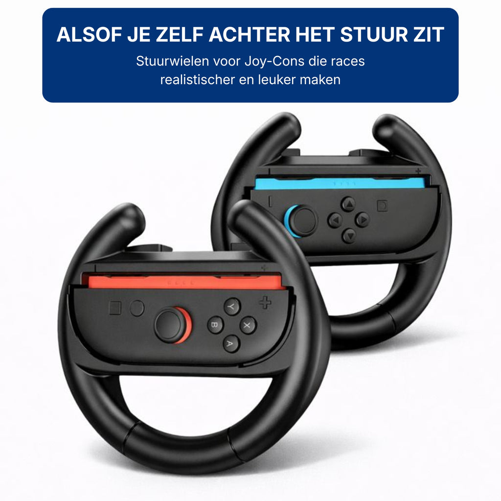 Nintendo Switch 1 & 2 Accessoire Bundel met Opbergtas en Beschermhoes / Case Zwart