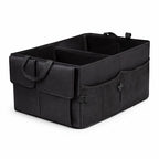 Opvouwbare kofferbak organizer met verstelbare vakken en draaggrepen 50 liter