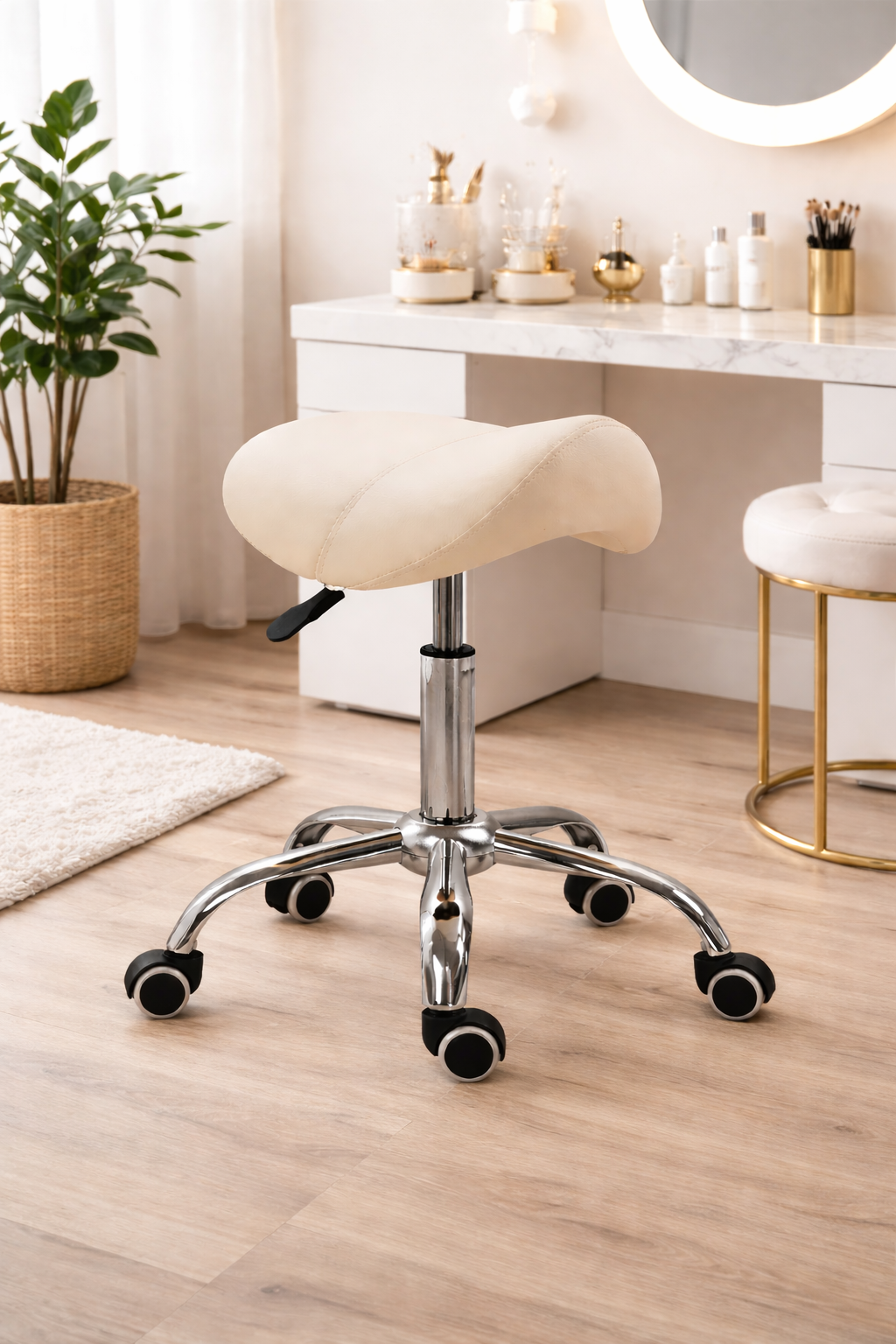 Zadelkruk Ergonomisch Draaibaar en In Hoogte Verstelbaar | Kersom