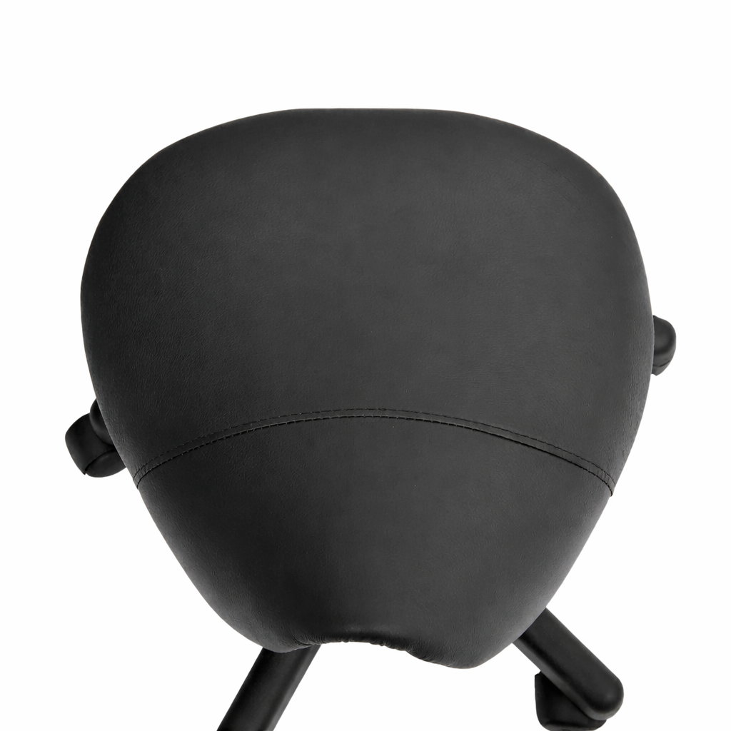Zadelkruk Ergonomisch Draaibaar en In Hoogte Verstelbaar Zwart | Kersom