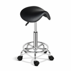 Zadelkruk Ergonomisch Draaibaar en In Hoogte Verstelbaar Zwart 50-64.5 cm | Kersom