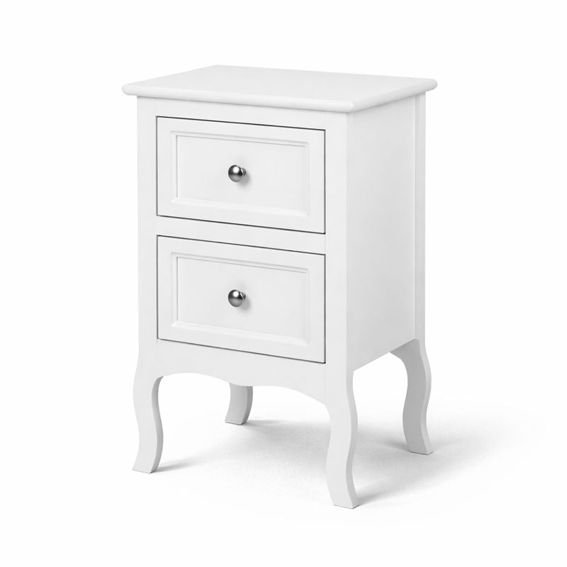 Compact nachtkastje met 2 lades in country stijl | Kersom