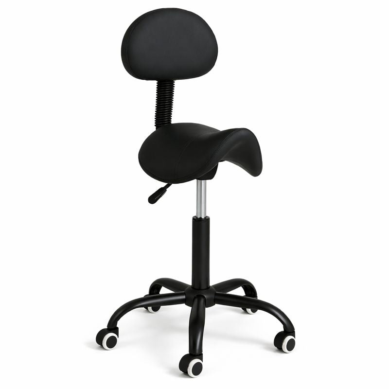 Ergonomische Zadelkruk met Rugleuning