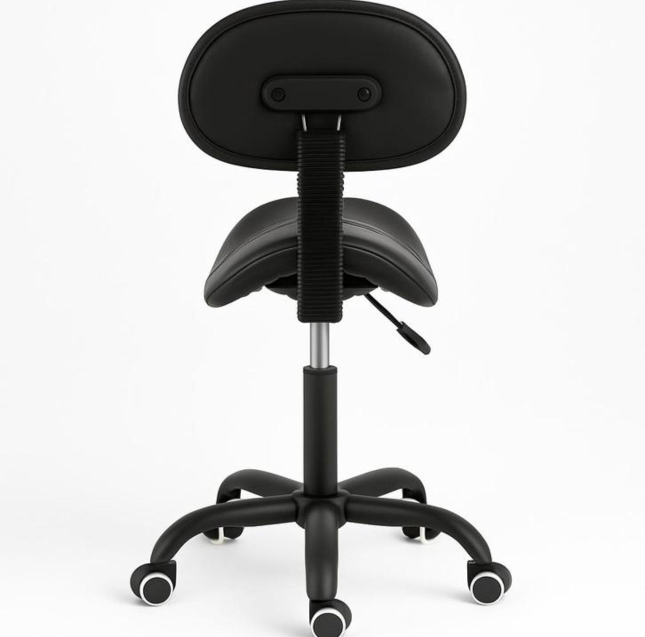 Ergonomische Zadelkruk met Rugleuning