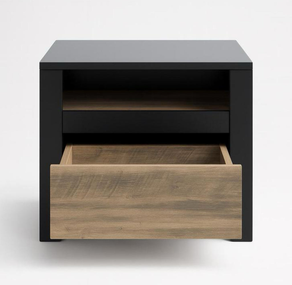 Nachtkastje Black Oak
