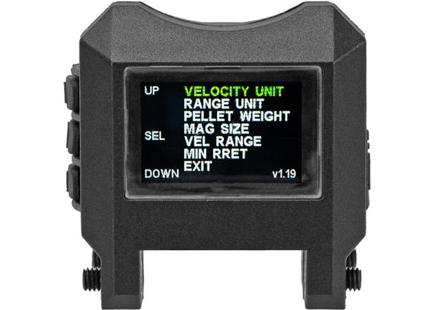 Snelheidsmeterdisplay voor FX Chrono met Bluetooth en LCD scherm | FX Airguns