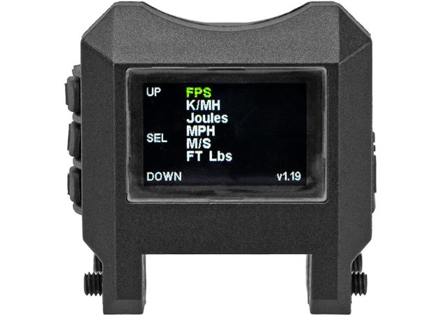 Snelheidsmeterdisplay voor FX Chrono met Bluetooth en LCD scherm | FX Airguns