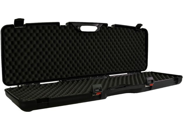 Geweerkoffer 118 cm met cijfersloten en schuimvoering zwart | Megaline