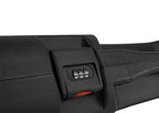 Geweerkoffer 125 cm met cijfersloten en noppenschuim zwart | Megaline