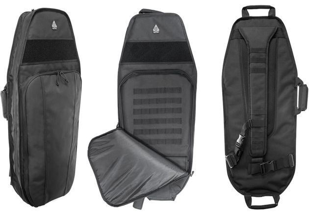 Geweerfoedraal Rugzak 87 cm met MOLLE en Snelle Toegang Zwart | UTG Responder