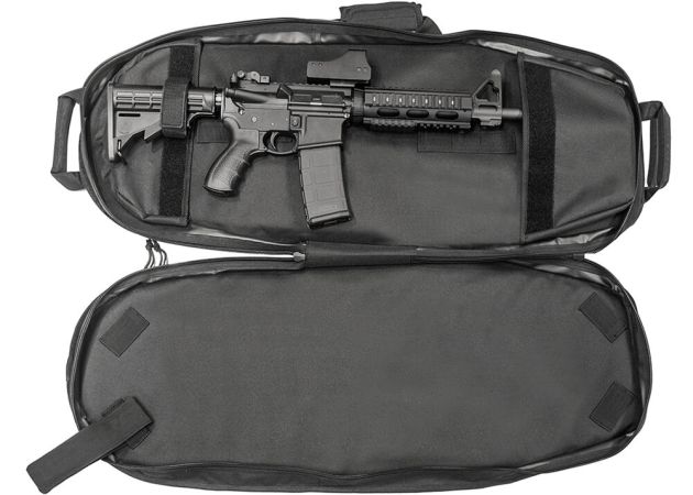 Geweerfoedraal Rugzak 87 cm met MOLLE en Snelle Toegang Zwart | UTG Responder