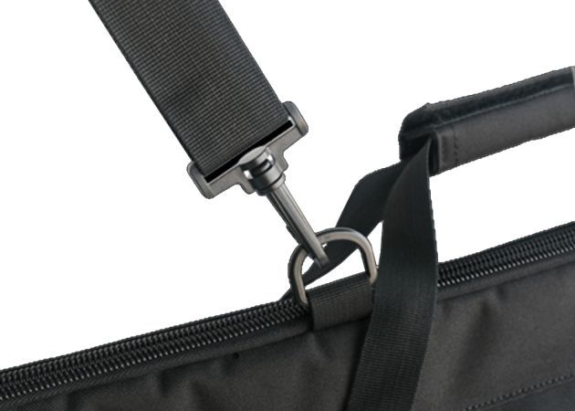 Geweerfoedraal 73 cm met Waterafstotende Coating en Schouderriem Zwart | Snowpeak